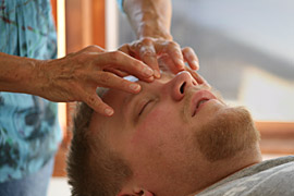  migraine head massage cranial massage